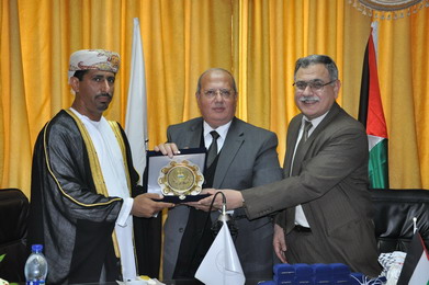 A Delegation of Arab Parliamentarians visits IUG